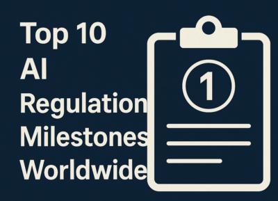 Top 10 AI Regulation Milestones Worldwide (AI Laws & Global Governance)