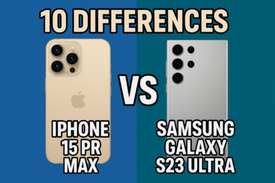 iPhone 15 Pro Max vs Samsung Galaxy S23 Ultra