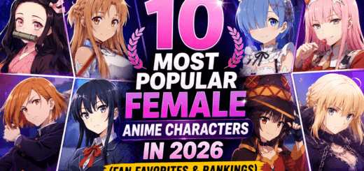 Popular Female Anime Characters